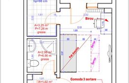 Garsoniera Splendida + balcon, etaj 3/4, zona Aradului
