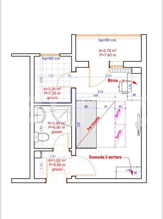 Garsonieră de vânzare Aradului - 173986AV | BLITZ Timișoara | Poza3