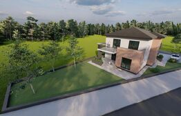  Casă individuală P+1 | Lugoj | 4 terase | 433,35 mpu curte