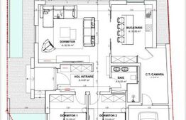 Casa individuala, 4 camere, terasa 22 mpu, curte 300 mp, Lugoj