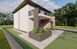  Casă individuală P+1 | Lugoj | 4 terase | 433,35 mpu curte