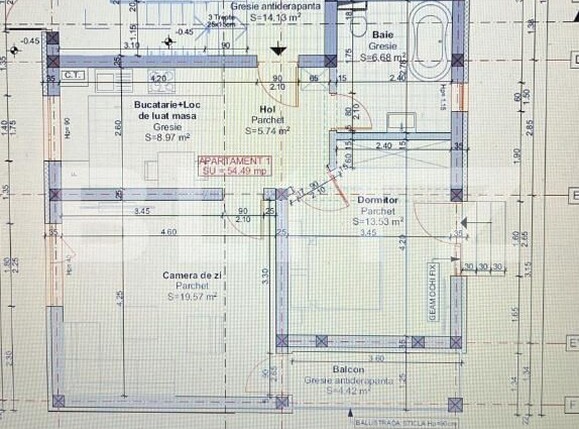 Apartament de vânzare 2 camere Giroc - 174630AV | BLITZ Timișoara | Poza1