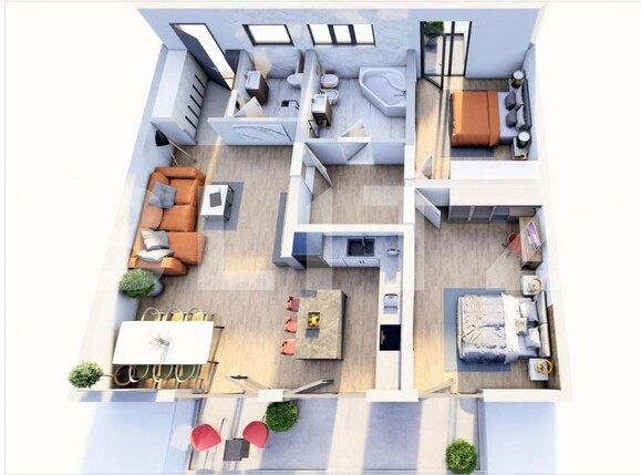 Apartament de vânzare 2 camere Braytim - 174813AV | BLITZ Timișoara | Poza3