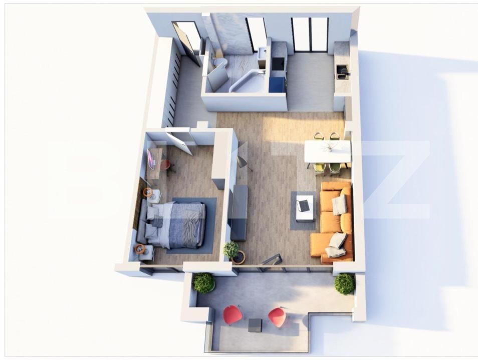 Apartament de vânzare 2 camere Braytim - 174813AV | BLITZ Timișoara | Poza2