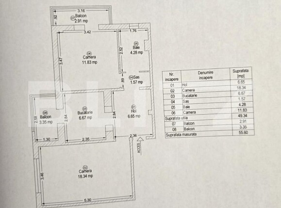 Apartament de vânzare 2 camere Girocului - 176721AV | BLITZ Timișoara | Poza12