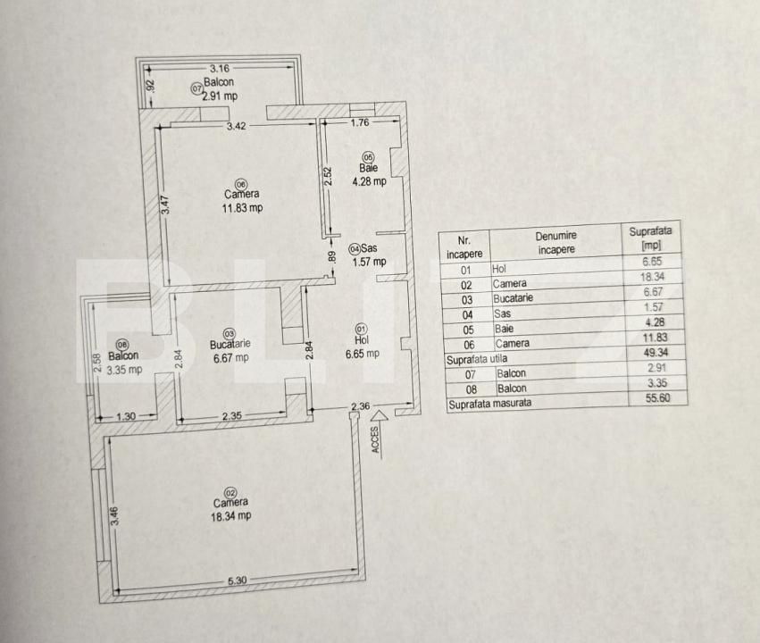 Apartament de vânzare 2 camere Girocului - 176721AV | BLITZ Timișoara | Poza12