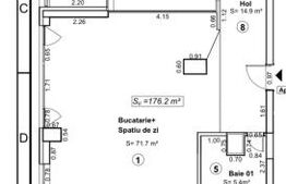 Penthouse de vanzare, 176 mp, zona centrala