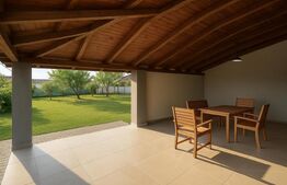 Vilă contemporană cu 5 dormitoare, 5 băi și teren de 920 mp