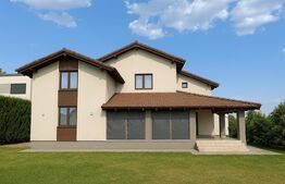 Vilă contemporană cu 5 dormitoare, 5 băi și teren de 920 mp