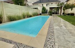 Vila de Lux cu piscina, 6 camere, Dumbravita 