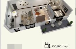 Apartament 3 camere Torontalului, parter, bloc nou