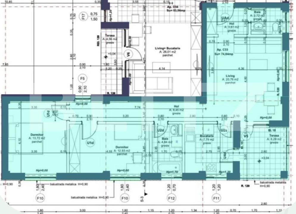 Apartament de vânzare 3 camere Lipovei - 177600AV | BLITZ Timișoara | Poza1