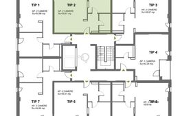 Apartament cu 2 camere Timișoara Nord- Cal. Totontalului