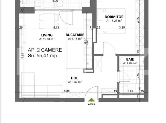 Apartament de vânzare 2 camere Torontalului - 177603AV | BLITZ Timișoara | Poza1