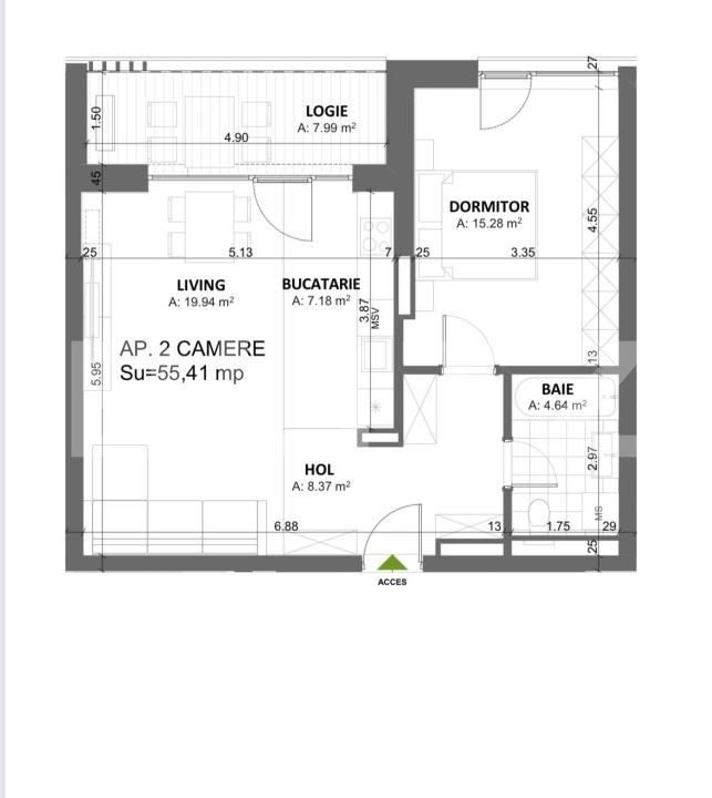 Apartament de vânzare 2 camere Torontalului - 177603AV | BLITZ Timișoara | Poza5