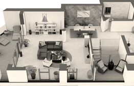 Penthouse de lux, 221 mp, vedere panoramica - zona centrala