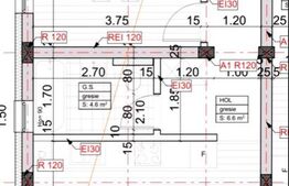 Apartament 1 camera,44 mp utili,zona Esso-