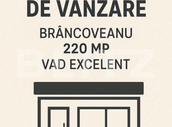 Spațiu comercial de vânzare Brancoveanu - 179438SVC | BLITZ Timișoara | Poza1