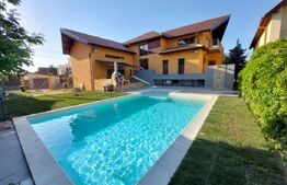 Vilă modernă 440 mp, piscină, 9 camere, tip Pensiune - Dumbrăvița
