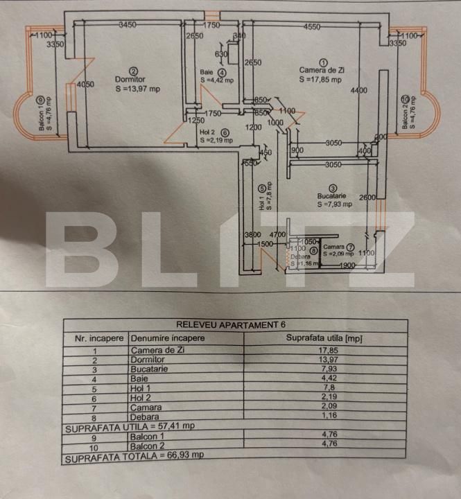 Apartament de vânzare 2 camere Fratelia - 179716AV | BLITZ Timișoara | Poza9