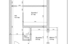 Apartament 3 camere, decomandat, 72 mp, zona Soarelui - complet renovat