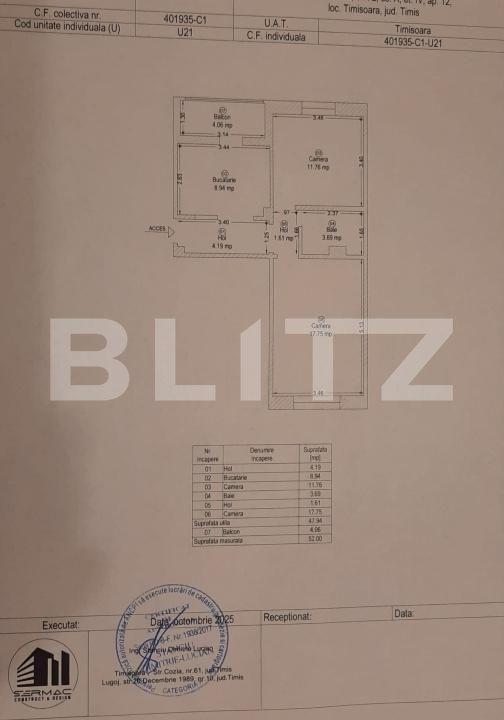 Apartament de vânzare 2 camere Torontalului - 180352AV | BLITZ Timișoara | Poza14