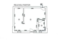 Apartament 1 camera, 36 mp, zona Torontalului