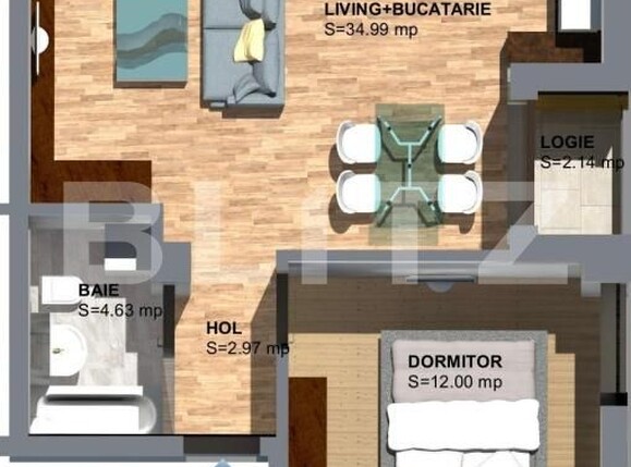 Apartament de vânzare 2 camere Torontalului - 181251AV | BLITZ Timișoara | Poza1