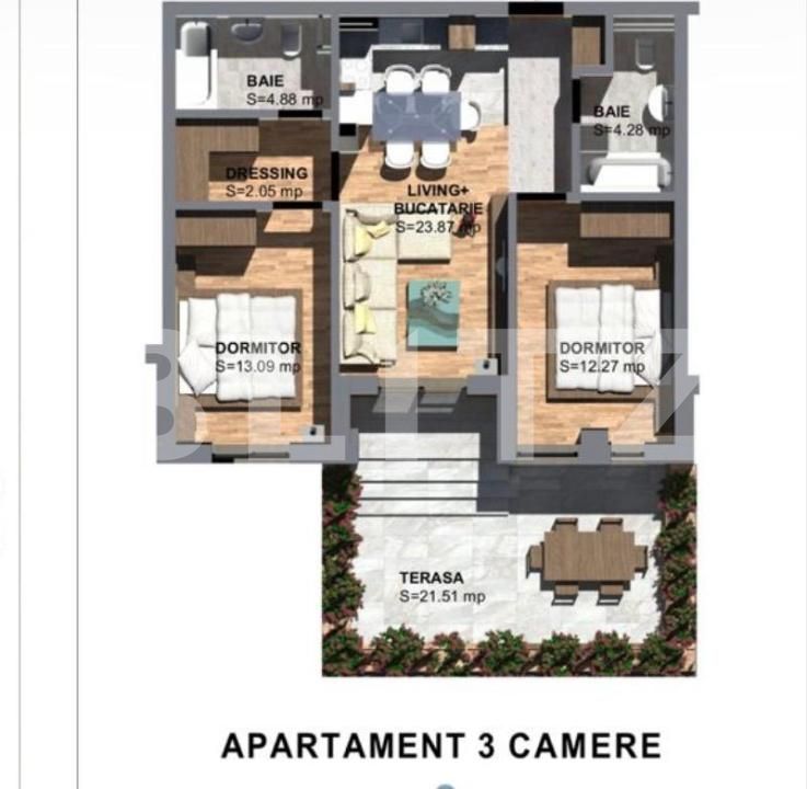 Apartament de vânzare 3 camere Torontalului - 181706AV | BLITZ Timișoara | Poza1