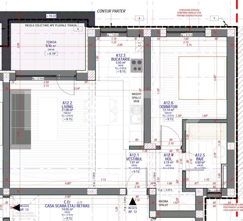 Apartament de vânzare 2 camere Mehala - 182323AV | BLITZ Timișoara | Poza4