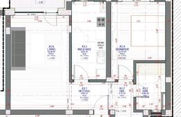 Apartament 2 camere, 51.66 mp, zona Mehala