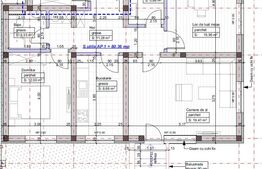 Apartament Giroc 3 camere 2 bai 81mp utili si GRADINA 70MP