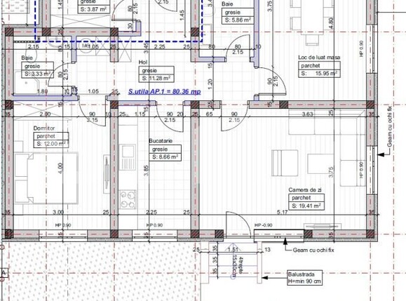 Apartament de vânzare 3 camere Giroc - 182516AV | BLITZ Timișoara | Poza1