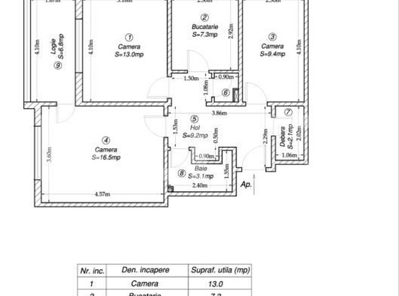 Apartament de vânzare 3 camere Medicina - 183277AV | BLITZ Timișoara | Poza10