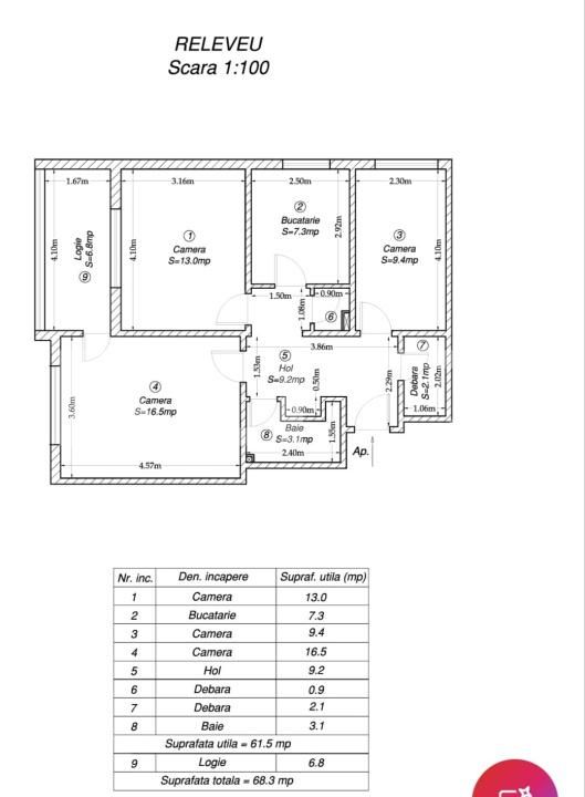Apartament de vânzare 3 camere Medicina - 183277AV | BLITZ Timișoara | Poza10