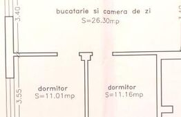 Ocazie - apartament 3 camere parter, Giroc vatra satului
