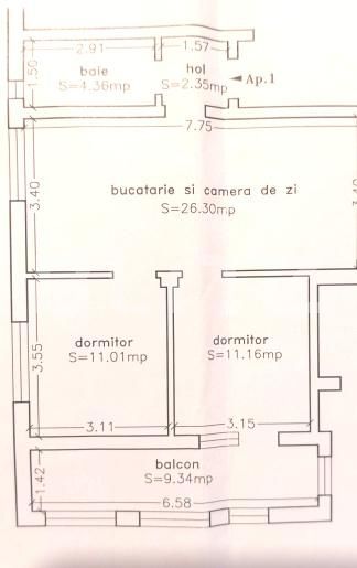 Apartament de vânzare 3 camere Giroc - 183303AV | BLITZ Timișoara | Poza1