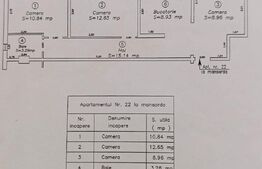 Apartament 3 camere, 60 mp, zona Aradului