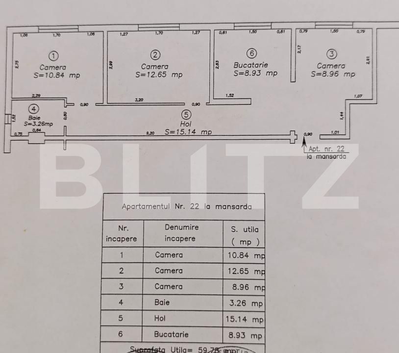 Apartament de vânzare 3 camere Aradului - 183424AV | BLITZ Timișoara | Poza14