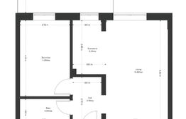 Apartament 2 camere, 43 mp utili+ 10 mp grădină, zona Ghirodei