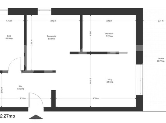 Garsonieră de vânzare Ghirodei - 183582AV | BLITZ Timișoara | Poza1