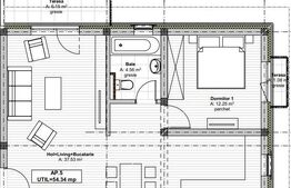 Spațiu Dublu: Apartament + Pod + 4 Locuri de Parcare, Giarmata VII