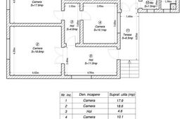Casă de vânzare, 83,70 mp, teren 413 mp, zona Modern 