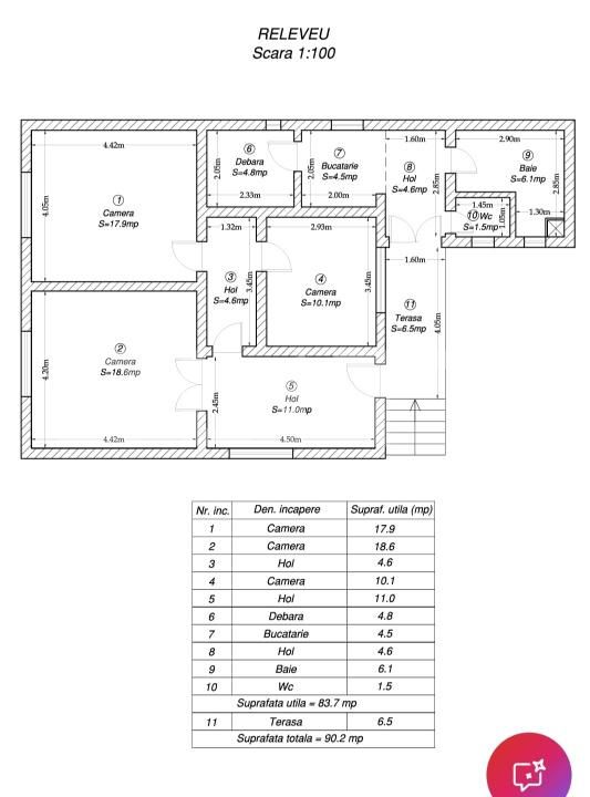 Casa de vânzare 3 camere Crisan - 183756CV | BLITZ Timișoara | Poza8