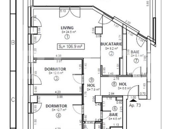 Apartament de vânzare 4 camere Central - 183842AV | BLITZ Timișoara | Poza1