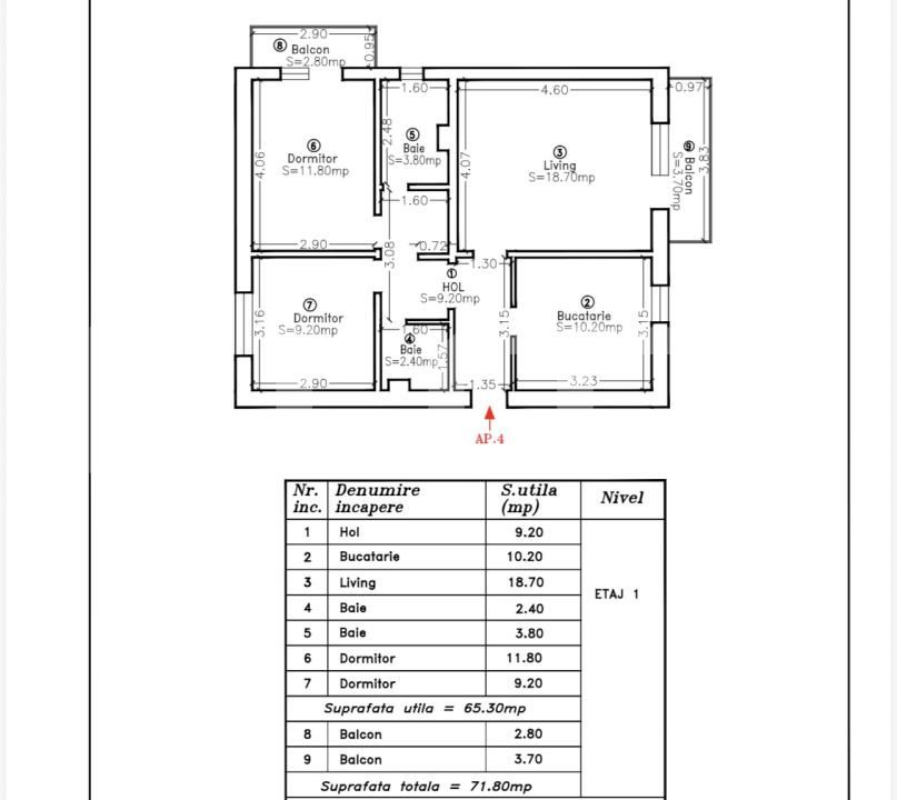 Apartament de vânzare 3 camere Bucovina - 184146AV | BLITZ Timișoara | Poza7