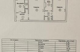 Apartament 2 camere, 49.62 mp - Take Ionescu