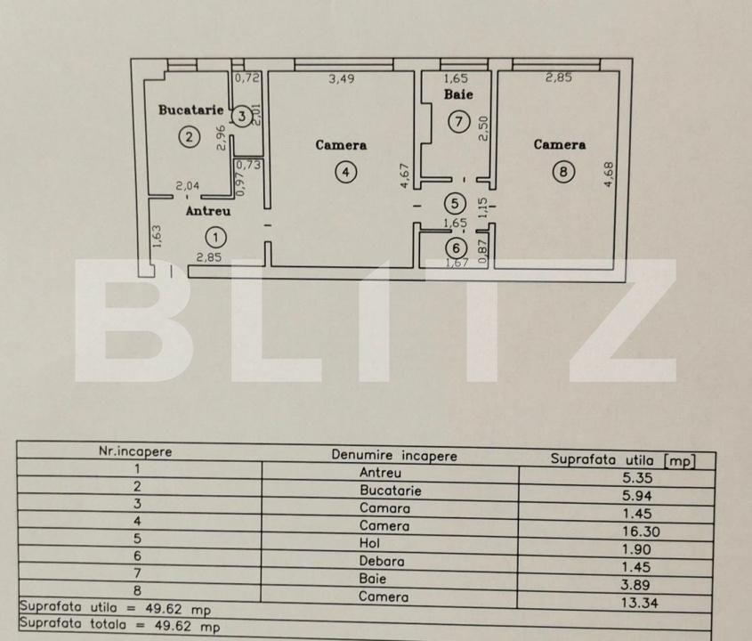 Apartament de vânzare 2 camere Take Ionescu - 184380AV | BLITZ Timișoara | Poza7
