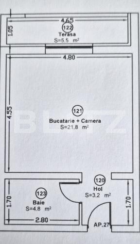 Garsonieră de vânzare Giroc - 184416AV | BLITZ Timișoara | Poza4