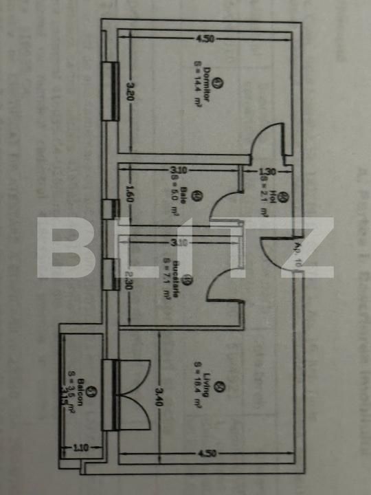 Apartament de vânzare 2 camere Braytim - 184530AV | BLITZ Timișoara | Poza9